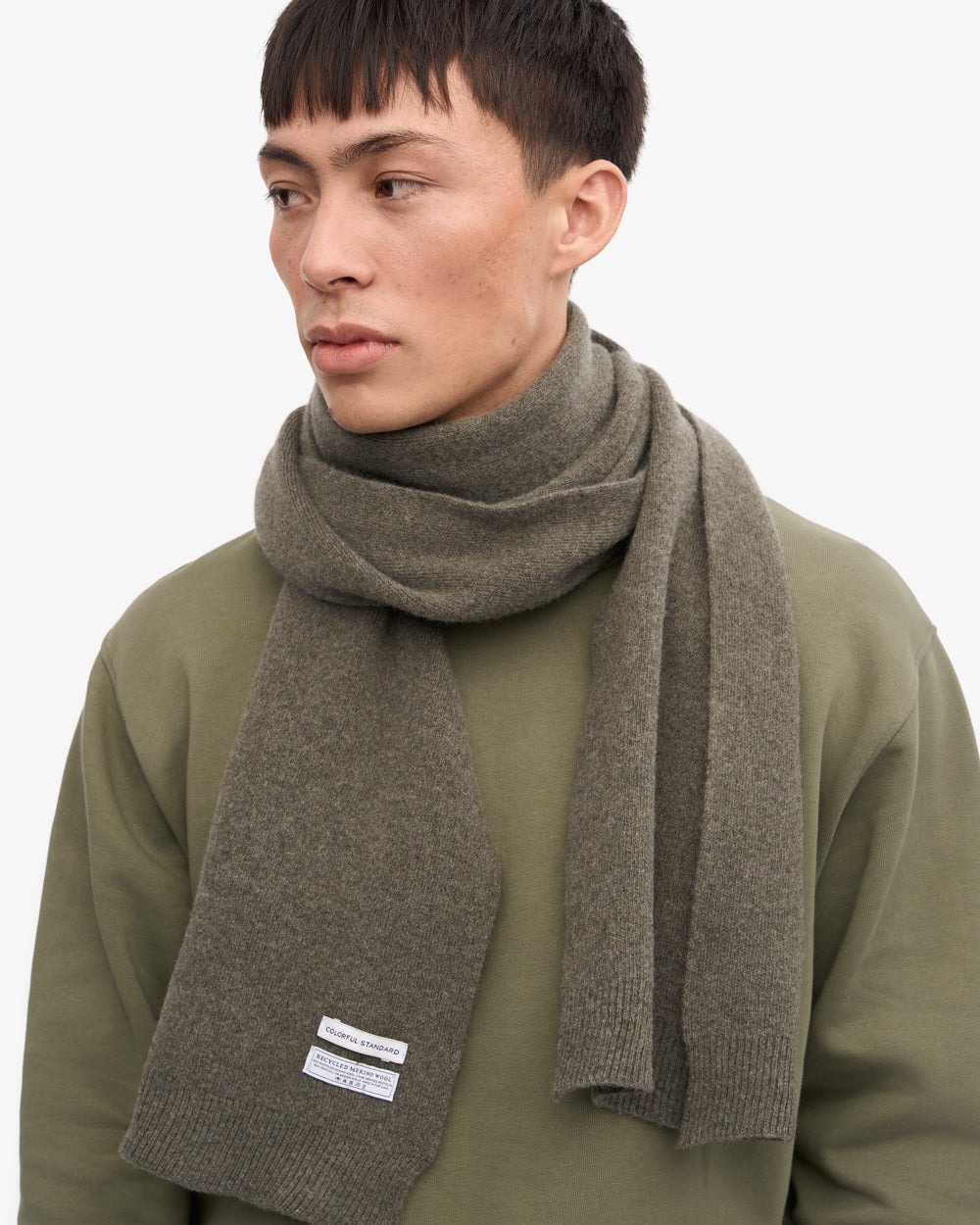 Colorful Standard - Merino Wool Scarf | Dusty Olive