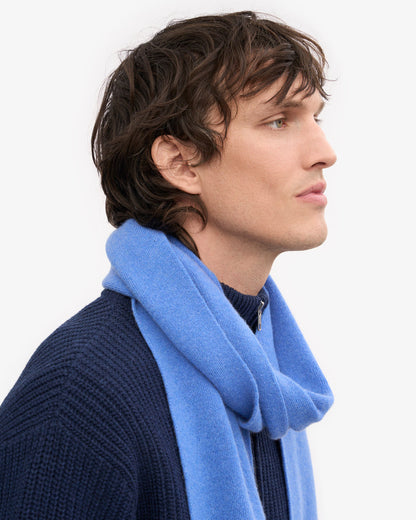 Colorful Standard - Merino Wool Scarf | Pacific Blue