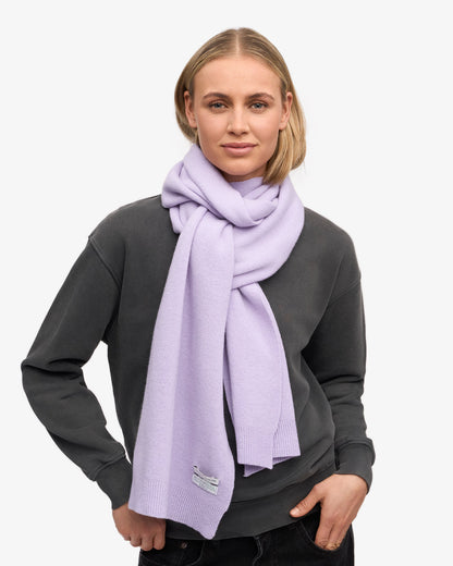 Colorful Standard - Merino Wool Scarf | Soft Lavender