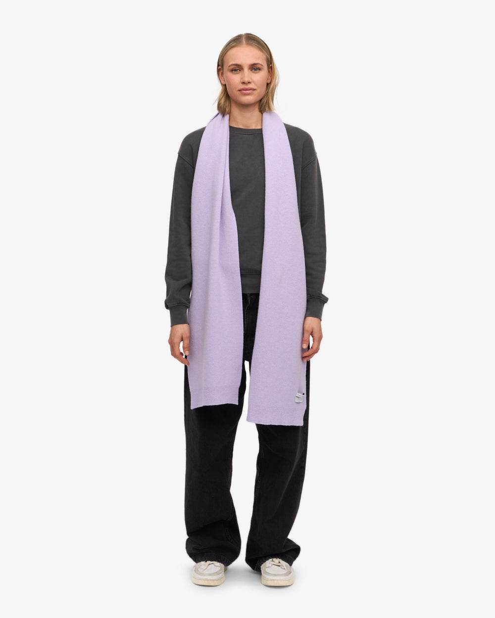 Colorful Standard - Merino Wool Scarf | Soft Lavender