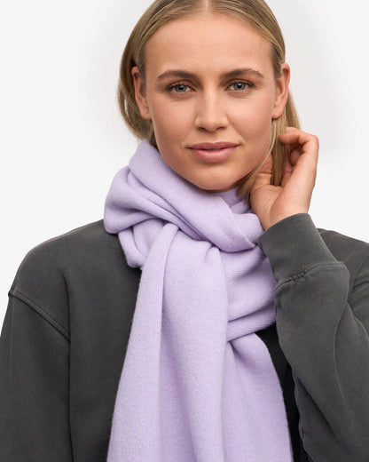 Colorful Standard - Merino Wool Scarf | Soft Lavender