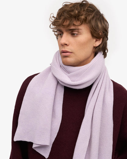 Colorful Standard - Merino Wool Scarf | Soft Lavender