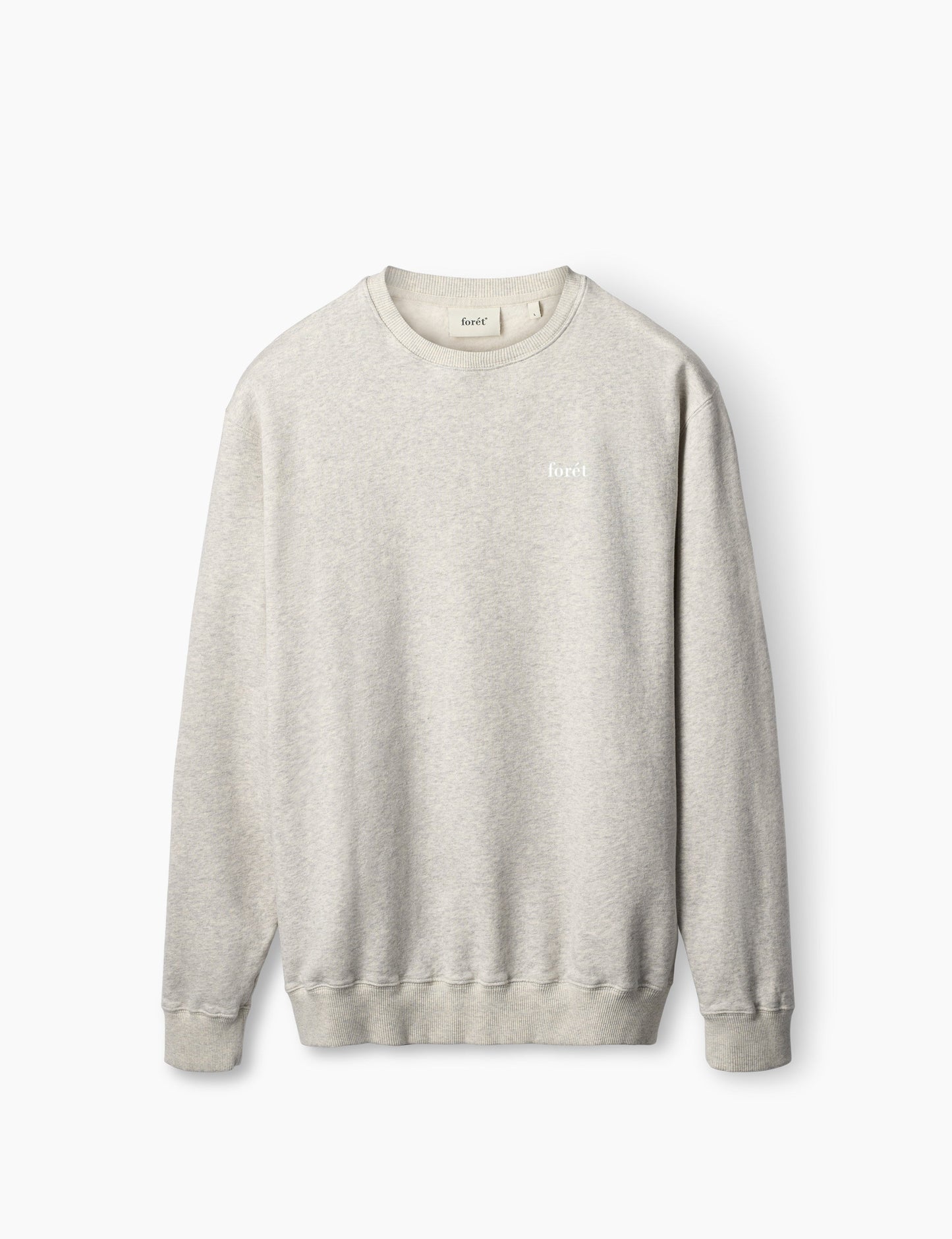 forét - NOON Sweatshirt Snow Melange