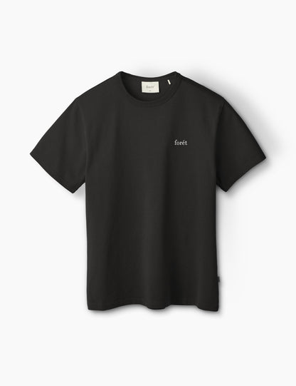 forét - OAK T-Shirt Black