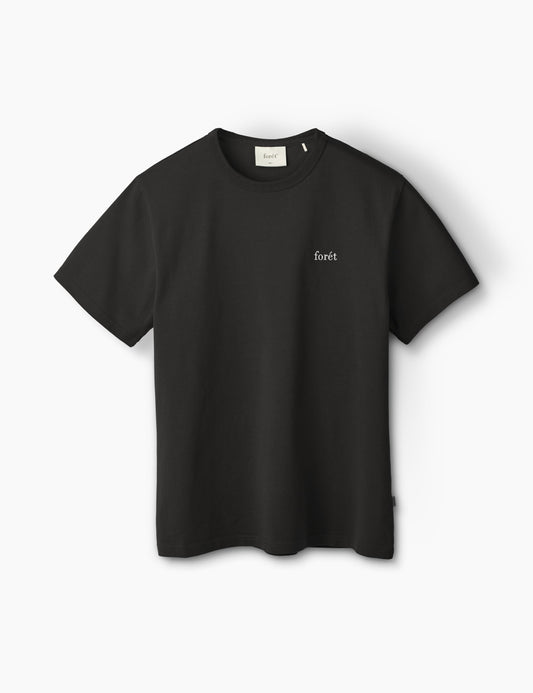 forét - OAK T-Shirt Black