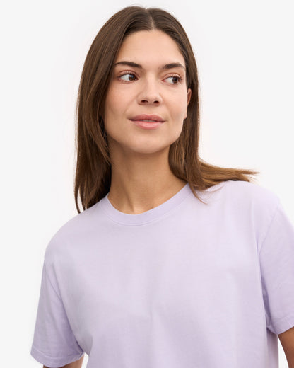 Colorful Standard - Organic Boxy Crop Tee Soft Lavender