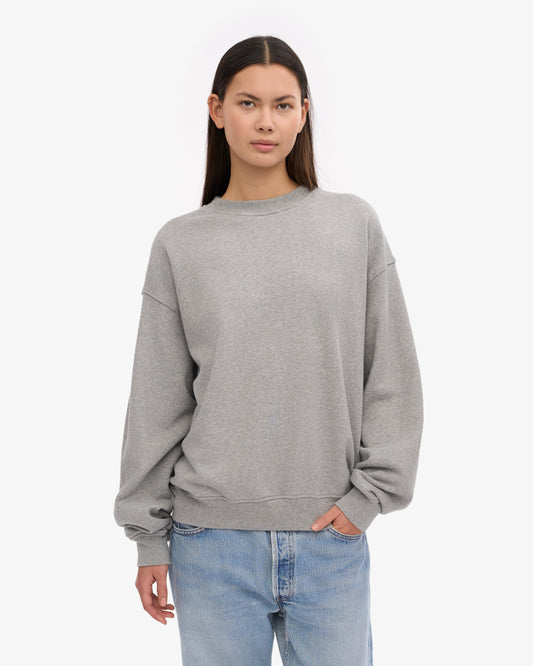 Colorful Standard - Organic Oversized Crew Heather Grey