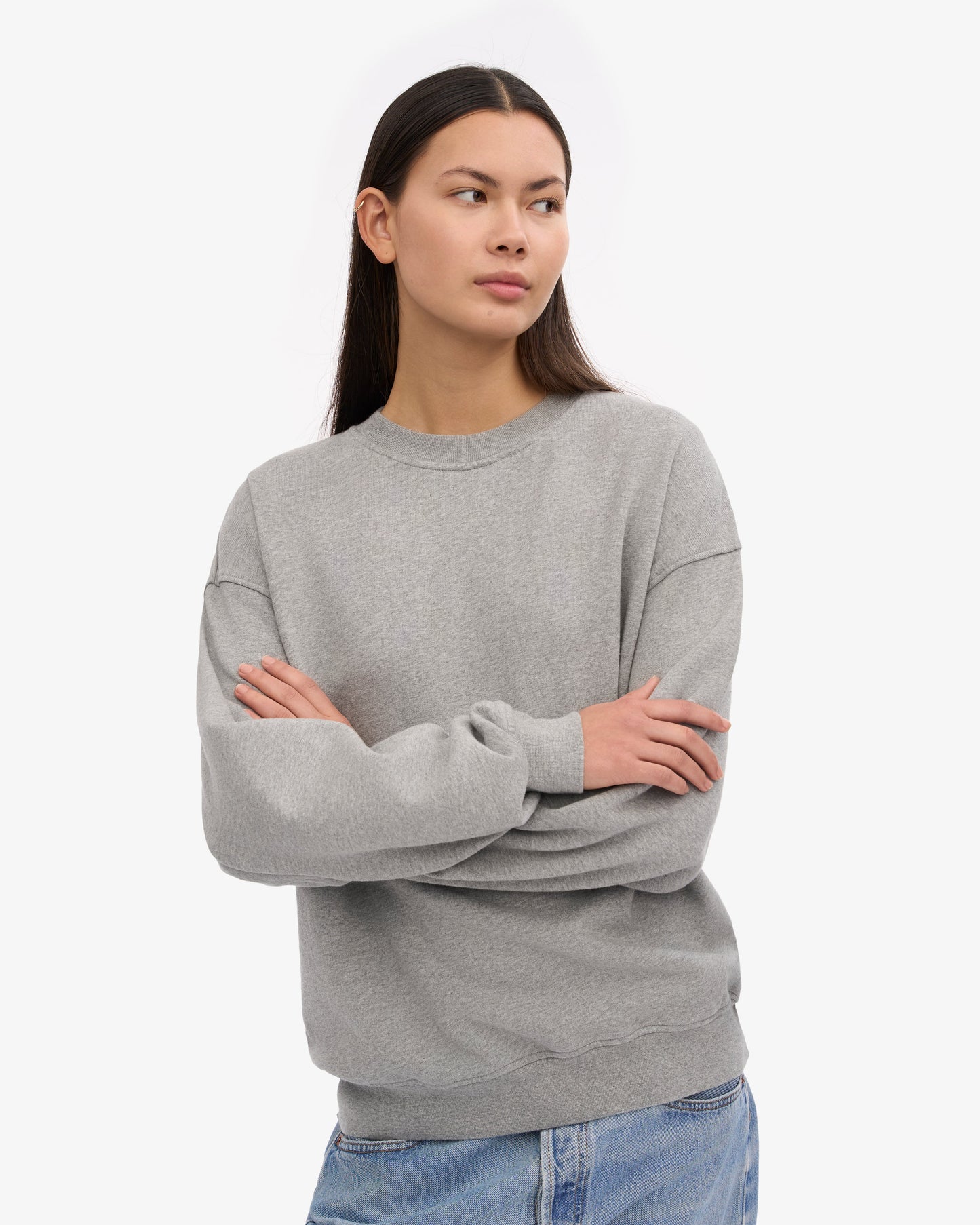 Colorful Standard - Organic Oversized Crew Heather Grey