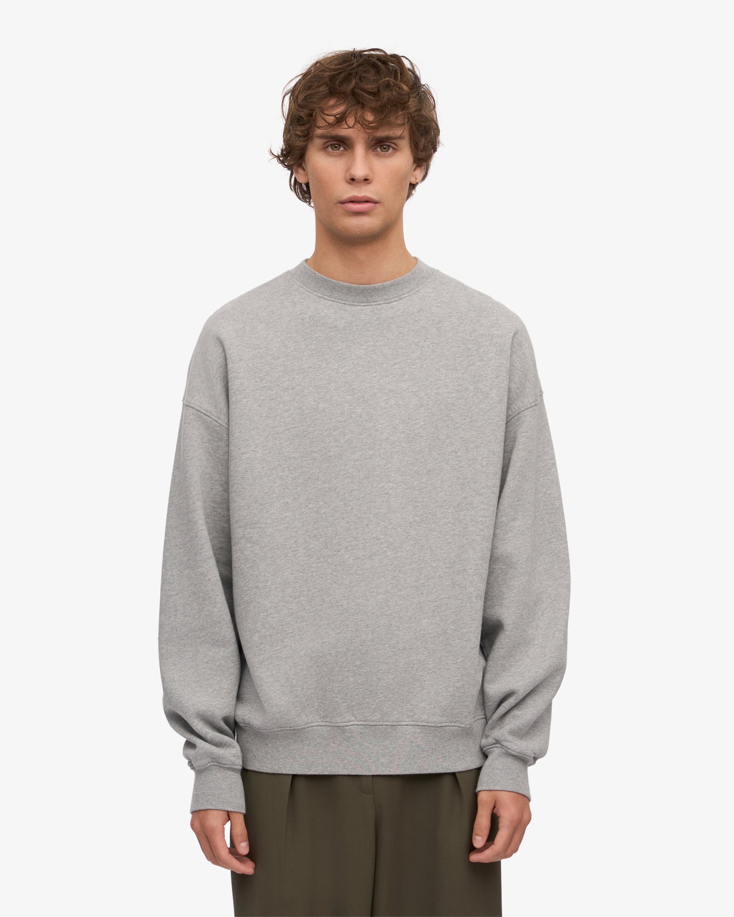 Colorful Standard - Organic Oversized Crew Heather Grey