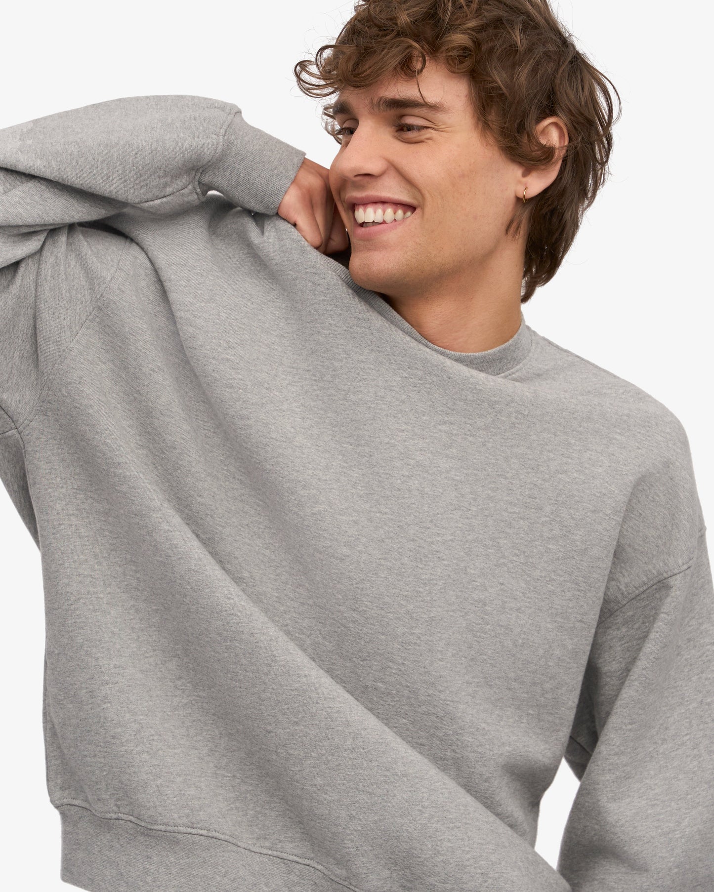 Colorful Standard - Organic Oversized Crew Heather Grey