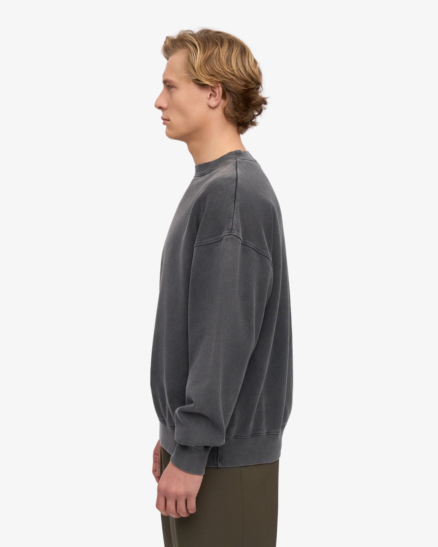 Colorful Standard - Organic Oversized Crew Faded Black