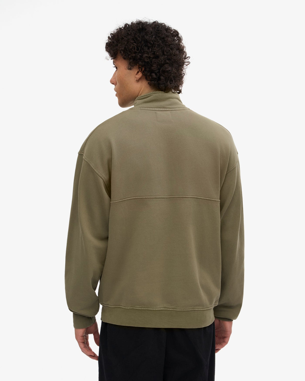 Colorful Standard - Organic Quarter Zip | Dusty Olive