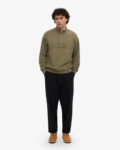 Colorful Standard - Organic Quarter Zip | Dusty Olive
