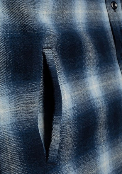 Nudie Jeans - Glenn Padded Overshirt Shadow Check