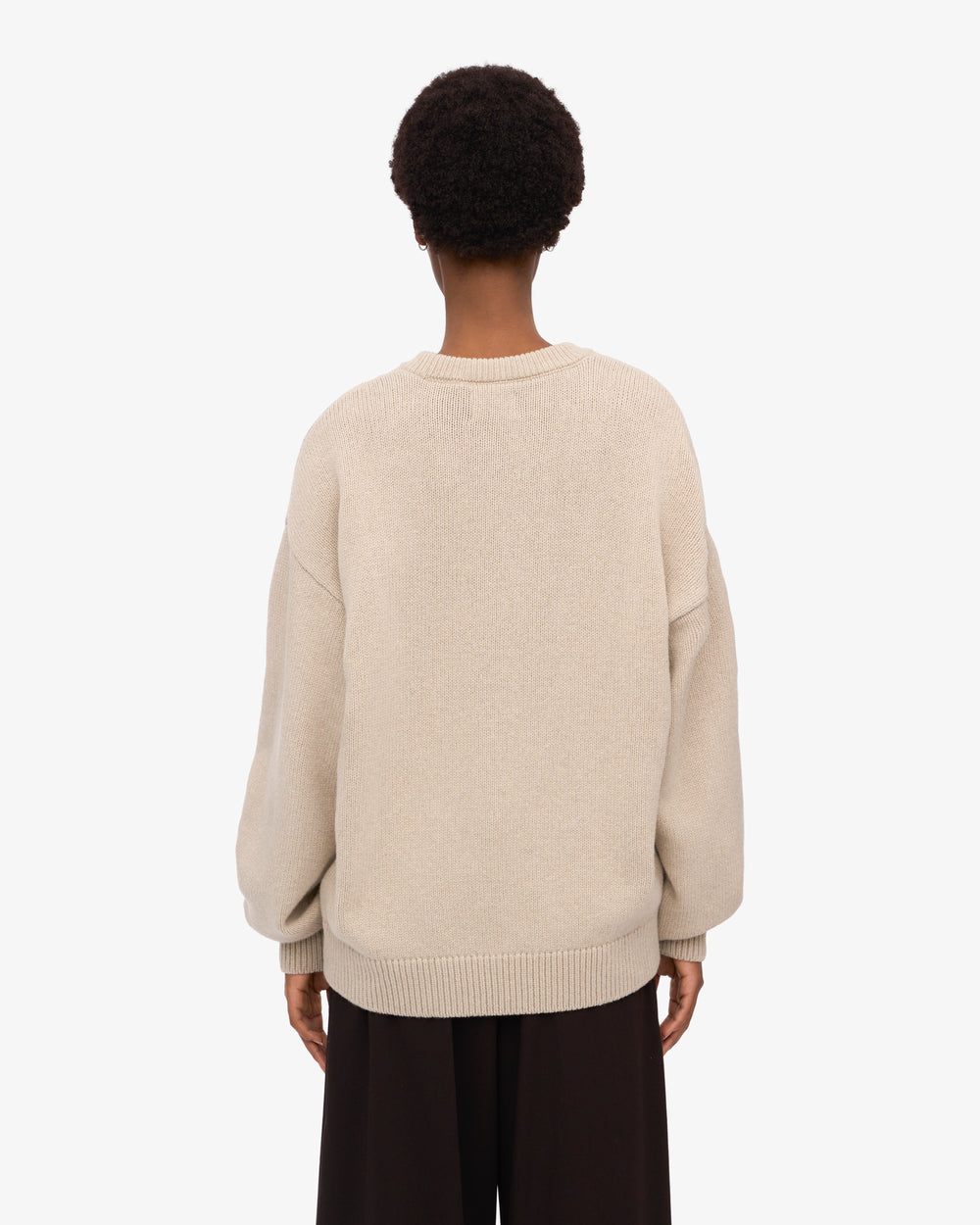 Colorful Standard - Oversized Merino Wool Crew | Ivory White