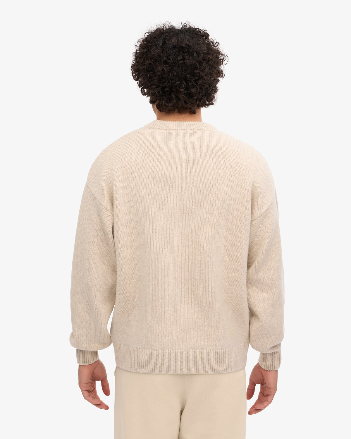 Colorful Standard - Oversized Merino Wool Crew | Ivory White