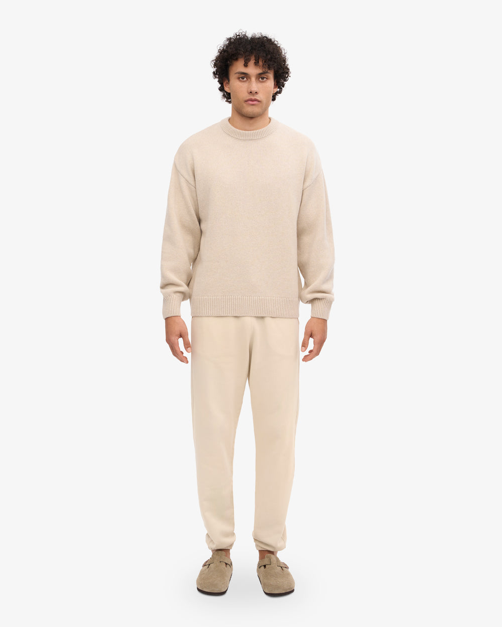 Colorful Standard - Oversized Merino Wool Crew | Ivory White