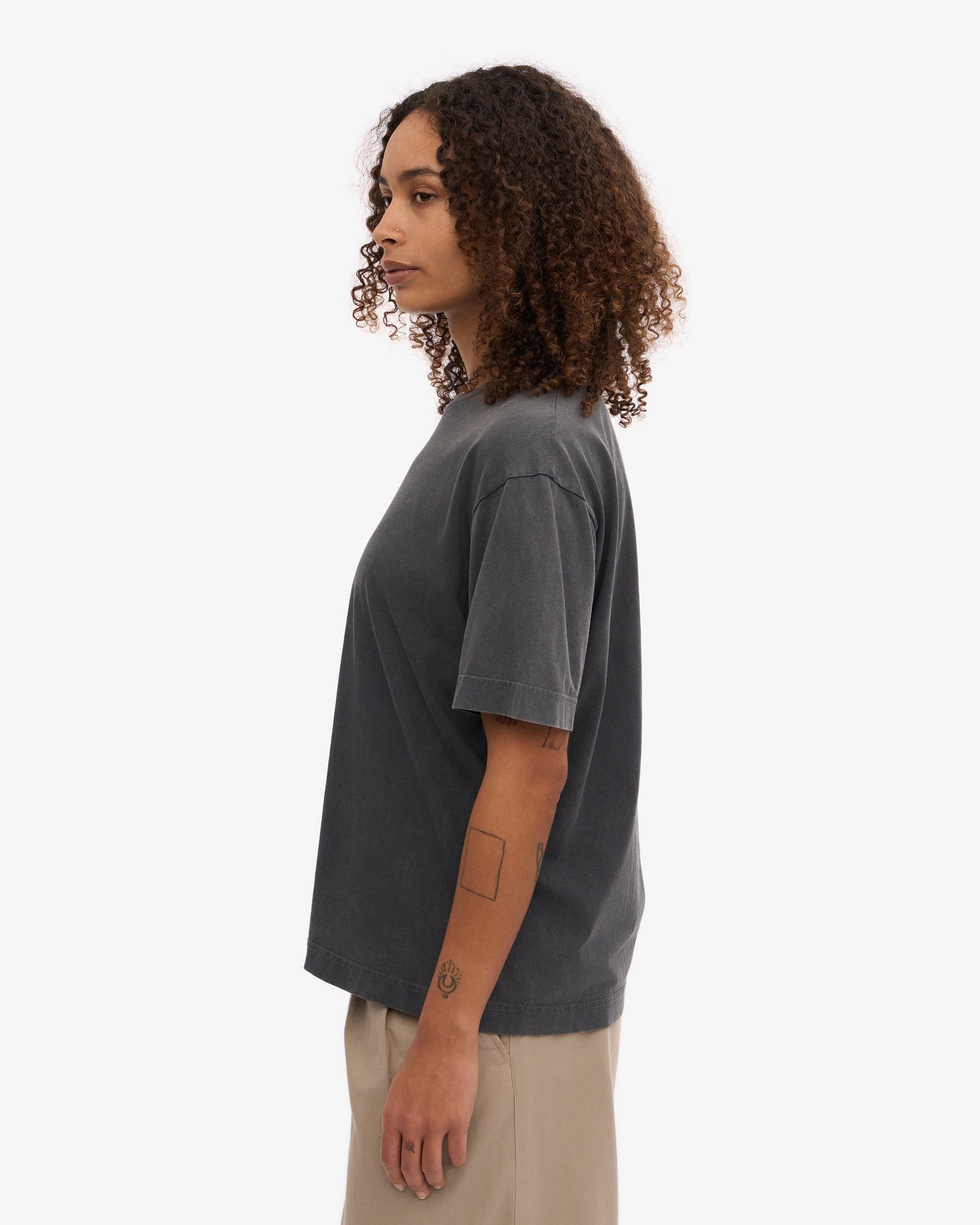Colorful Standard - Oversized Organic T-Shirt Unisex Faded Black