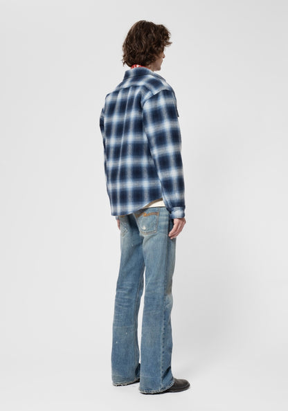Nudie Jeans - Glenn Padded Overshirt Shadow Check