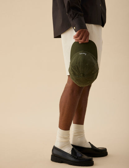 forét - Hawk Washed Cap Army Green