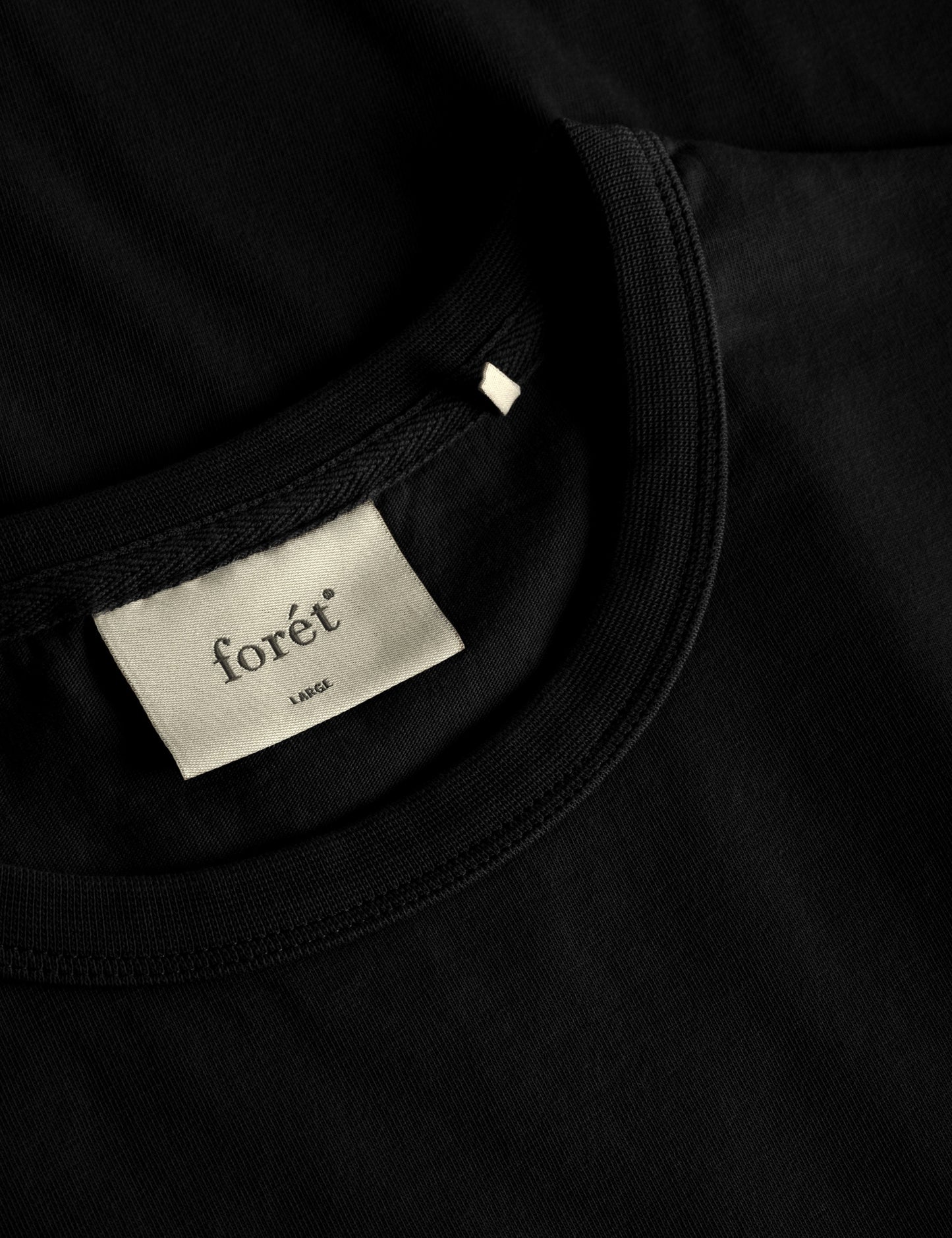forét - OAK T-Shirt Black