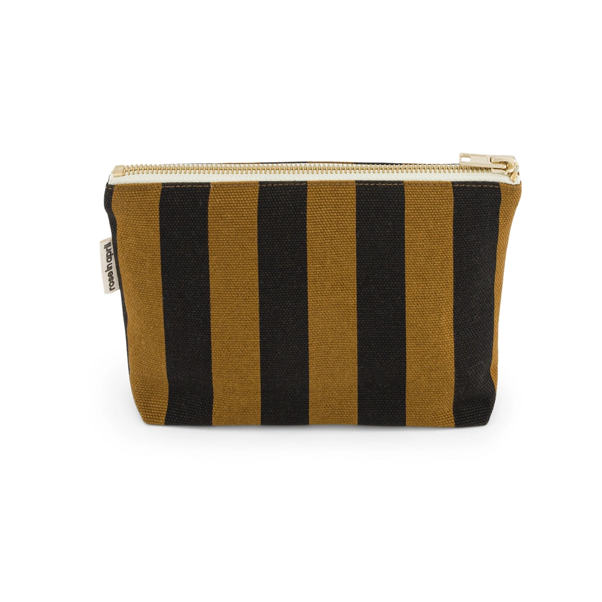 Rose in April - Sofia Pouch Cumin Stripes