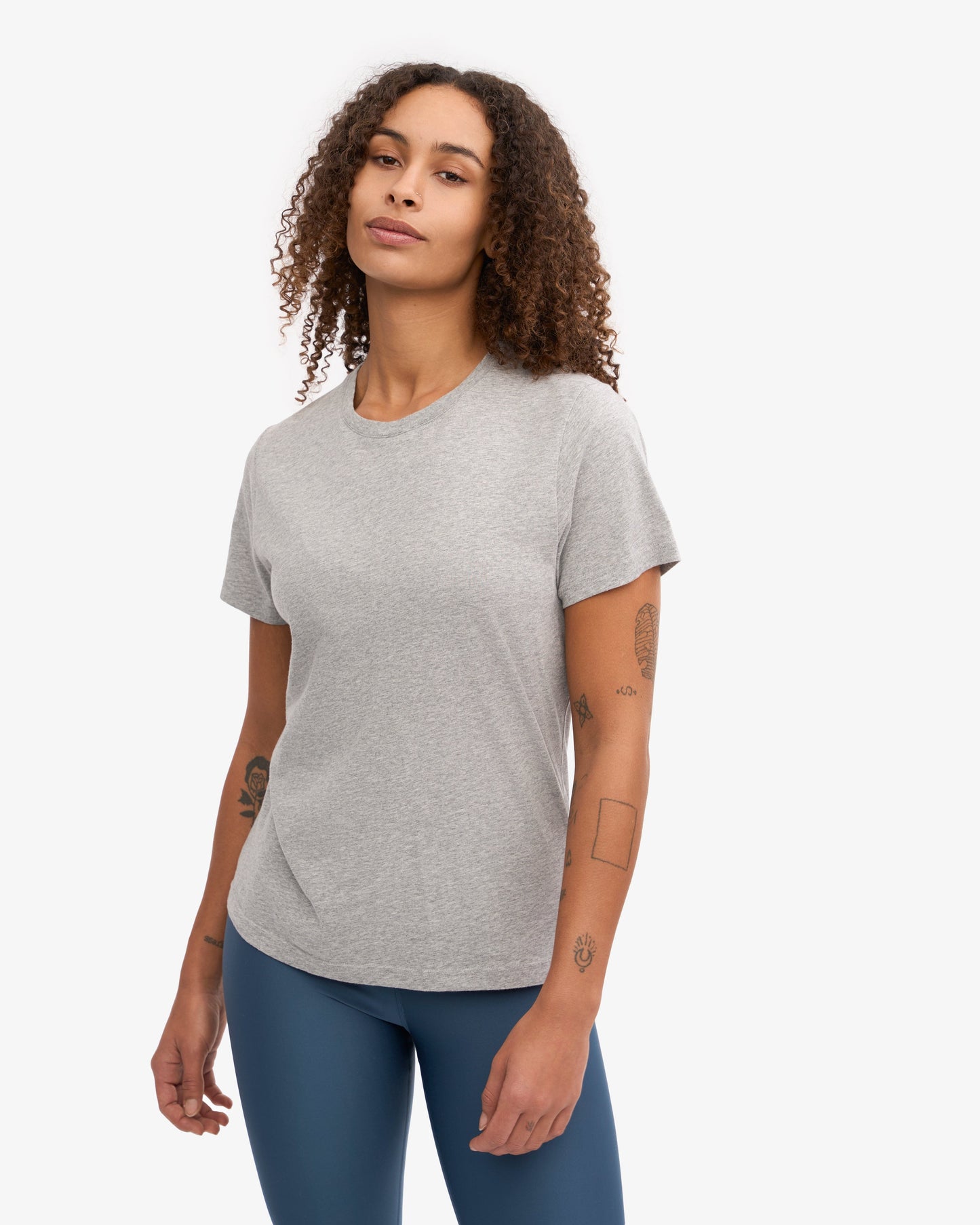 Colorful Standard - Light Organic Tee | Heather Grey