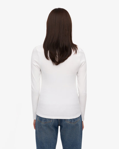 Colorful Standard - Organic Rib Longsleeve | Optical White